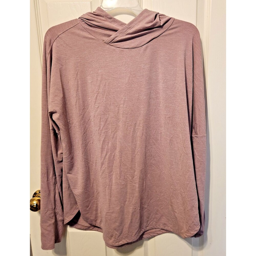 REI Co-op Womens 2XL Lightweight Hooded Long Sleeve Pullover Dusty Pink